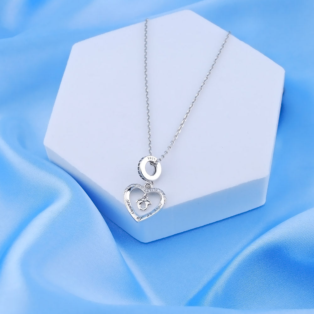 Set Di 5 Ciondoli In Argento 925 Per Bracciale Europeo – Elefante, Infinito, Cuore, Zirconi – Regalo Donna