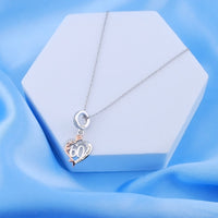 💝 60th Birthday Charm 925 Sterling Silver Number 60 Heart Love Gift Anniversary